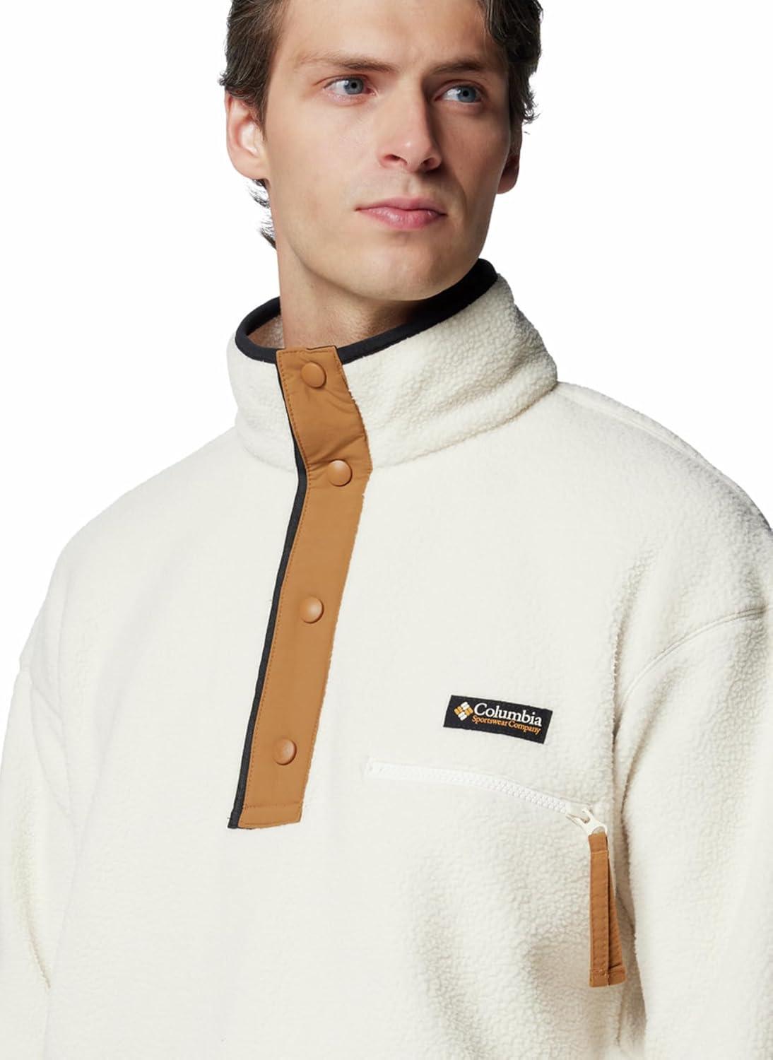 imageColumbia Mens Helvetia II Half Snap FleeceChalk