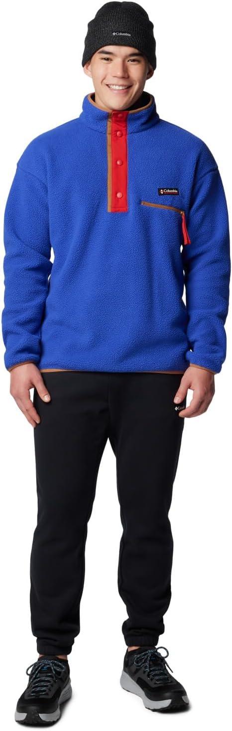 imageColumbia Mens Helvetia II Half Snap FleeceClematis Blue