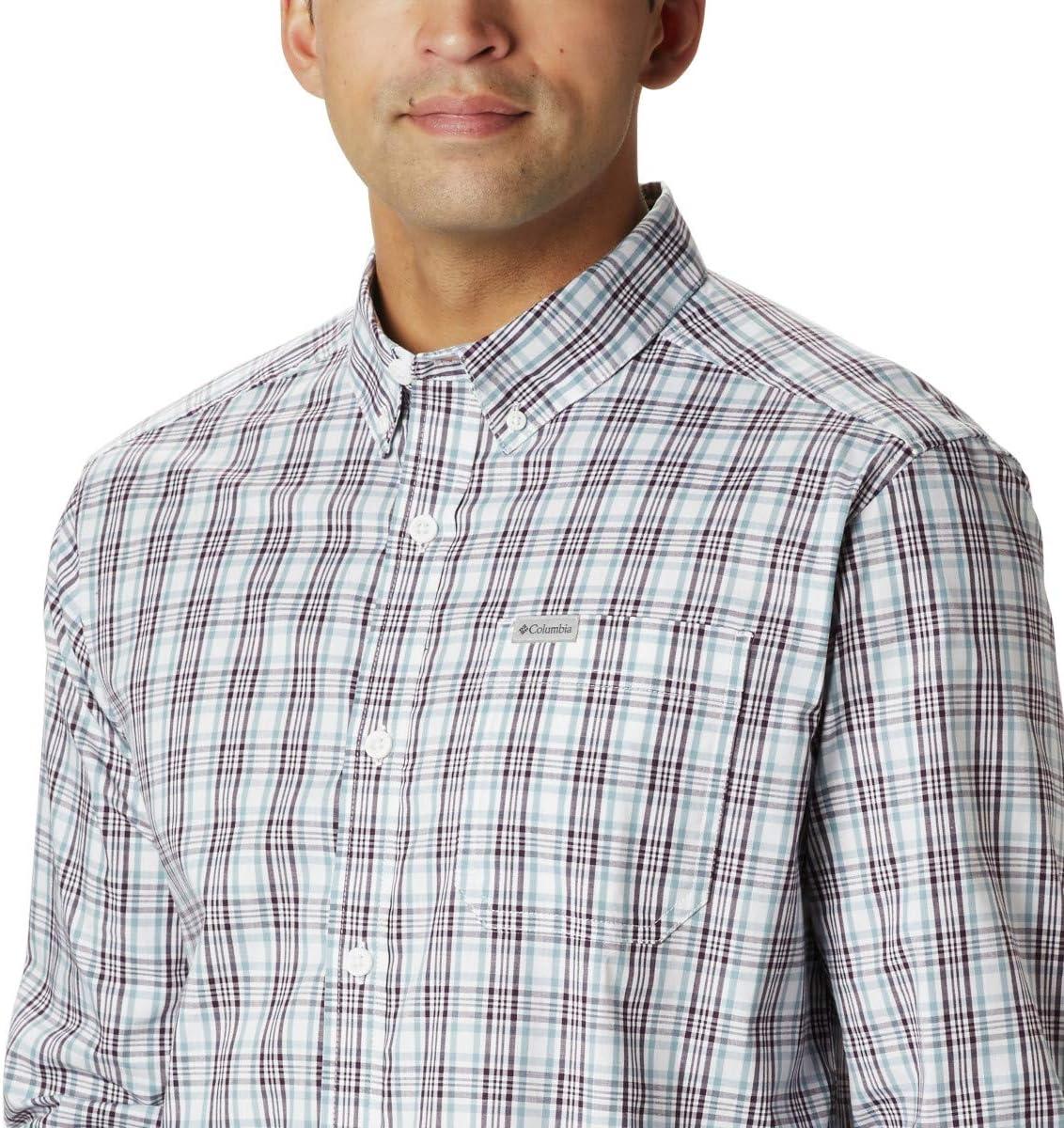 imageColumbia Mens Rapid Rivers Ii Long Sleeve ShirtBlack Cherry Small Plaid