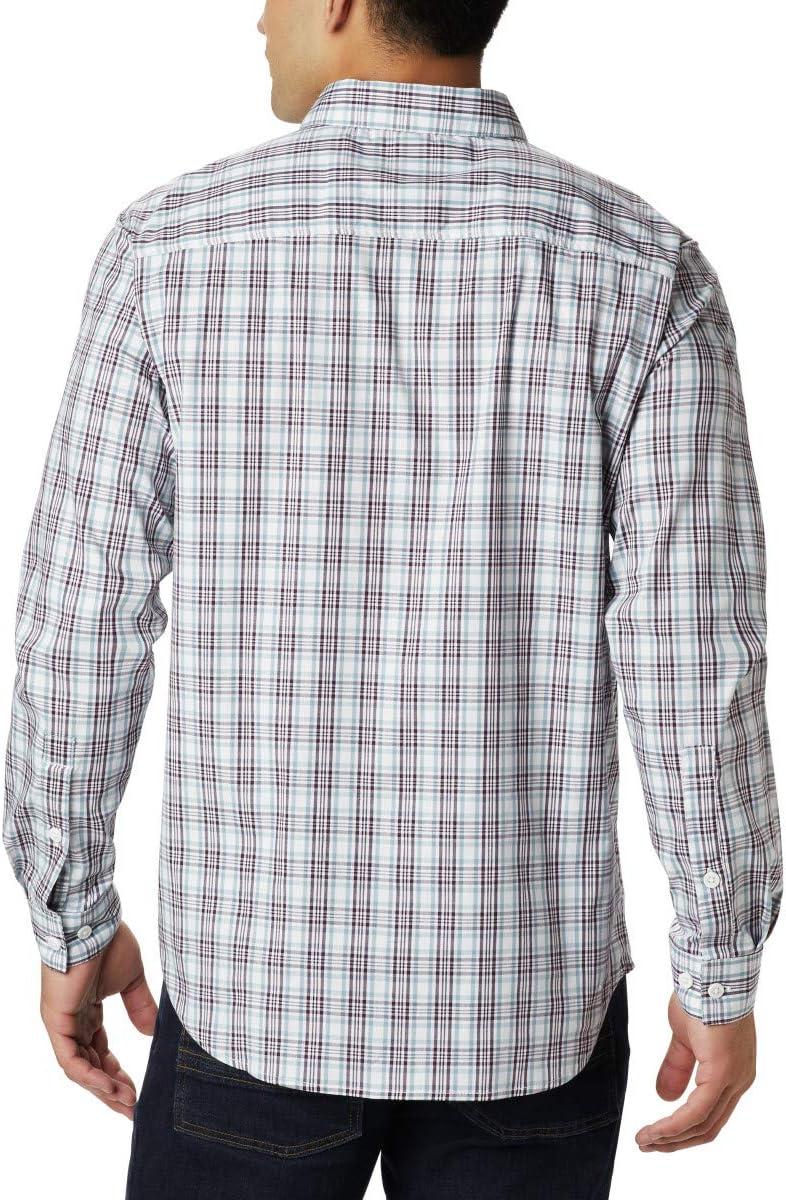imageColumbia Mens Rapid Rivers Ii Long Sleeve ShirtBlack Cherry Small Plaid