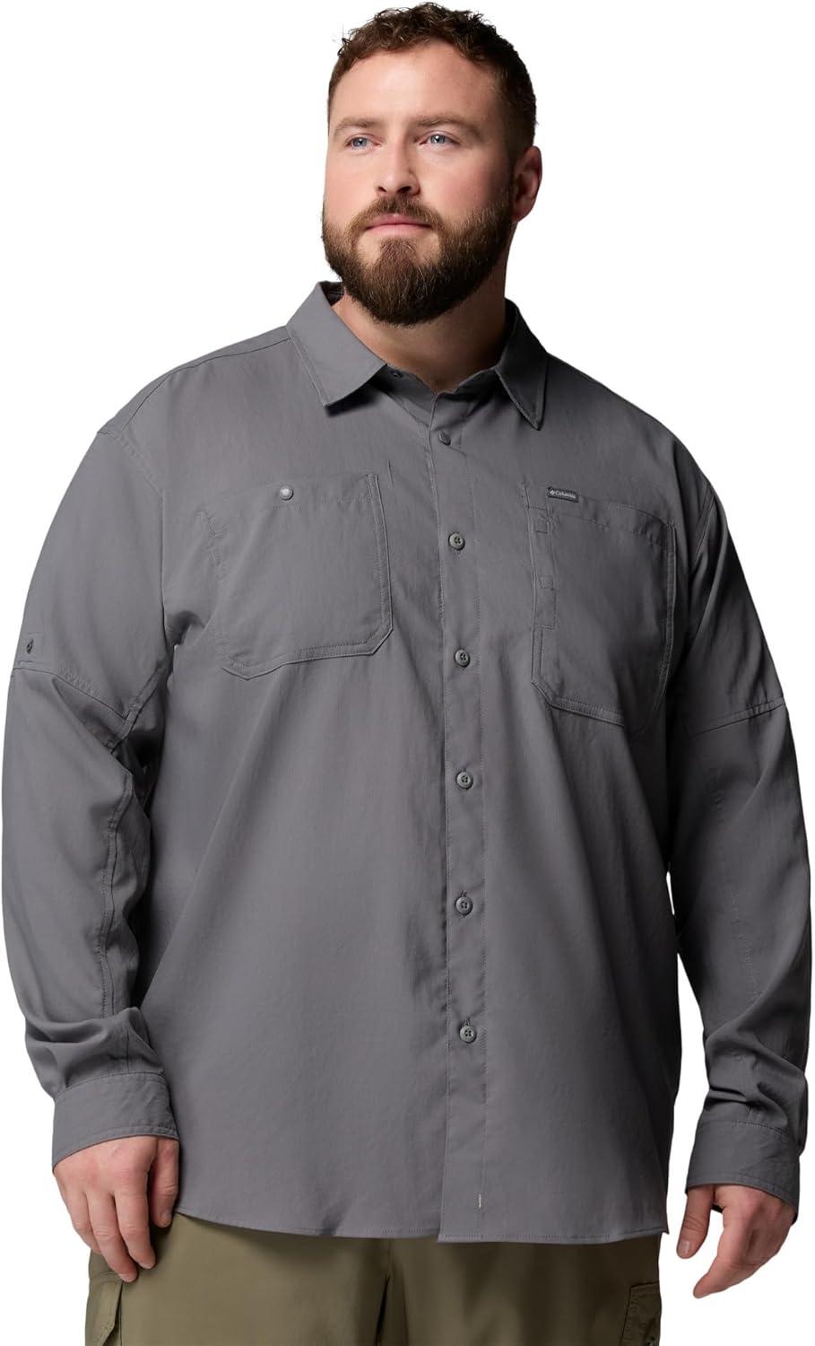 imageColumbia Mens Silver Ridge Utility II Long Sleeve ShirtCity Grey