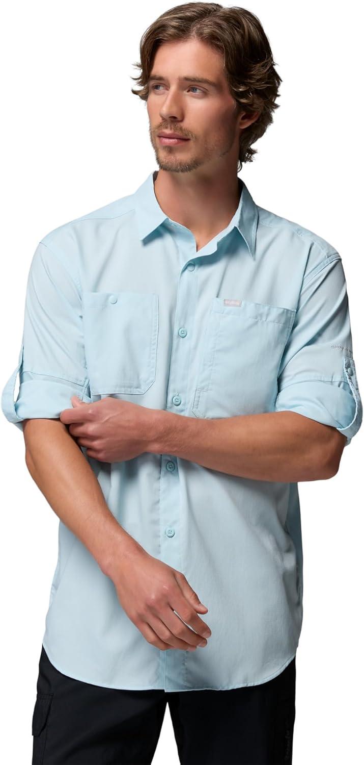imageColumbia Mens Silver Ridge Utility II Long Sleeve ShirtMarine Light