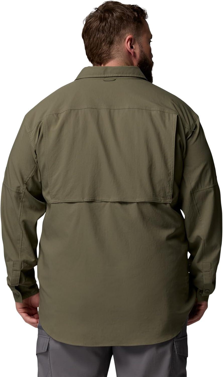 imageColumbia Mens Silver Ridge Utility II Long Sleeve ShirtStone Green