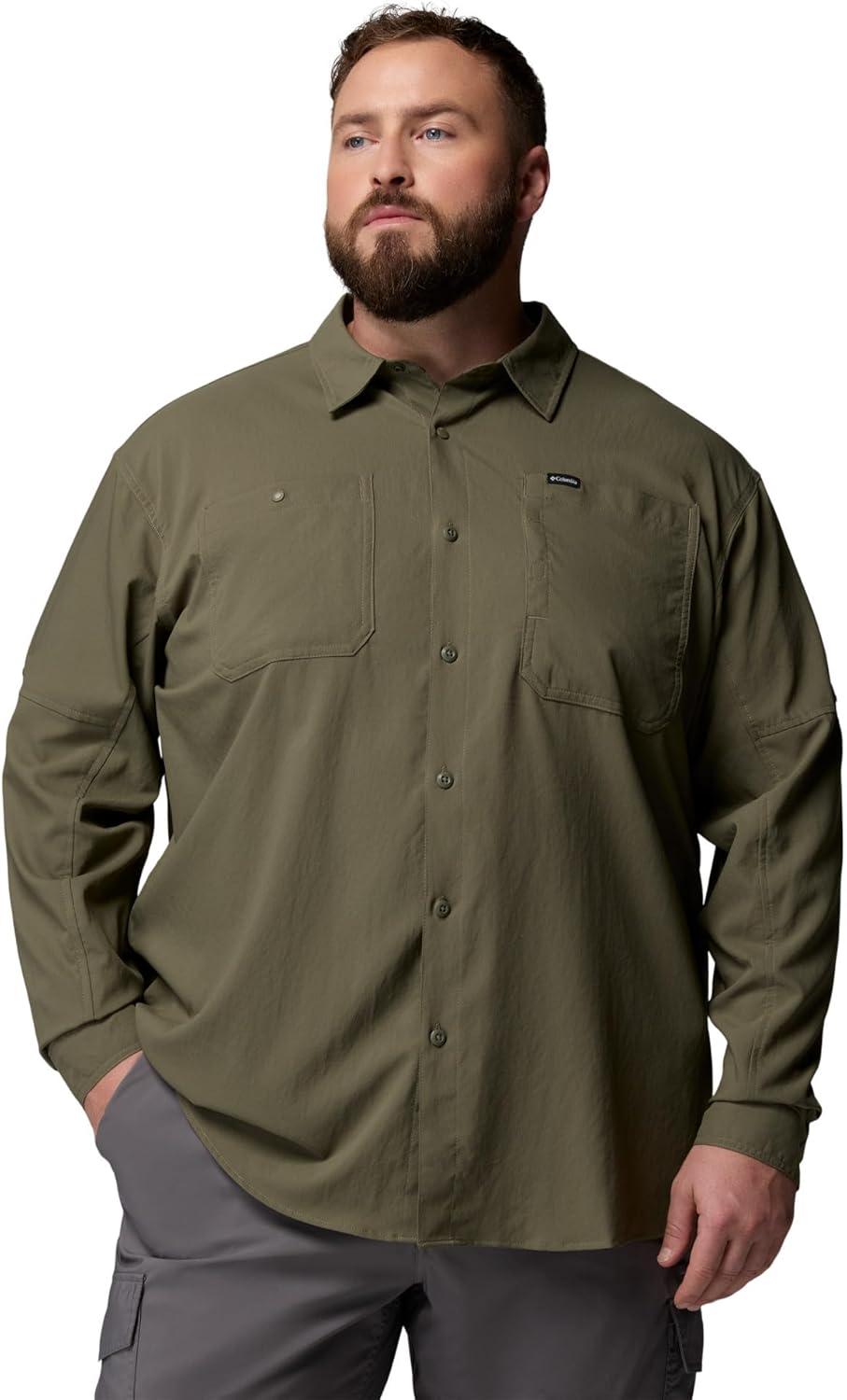 imageColumbia Mens Silver Ridge Utility II Long Sleeve ShirtStone Green