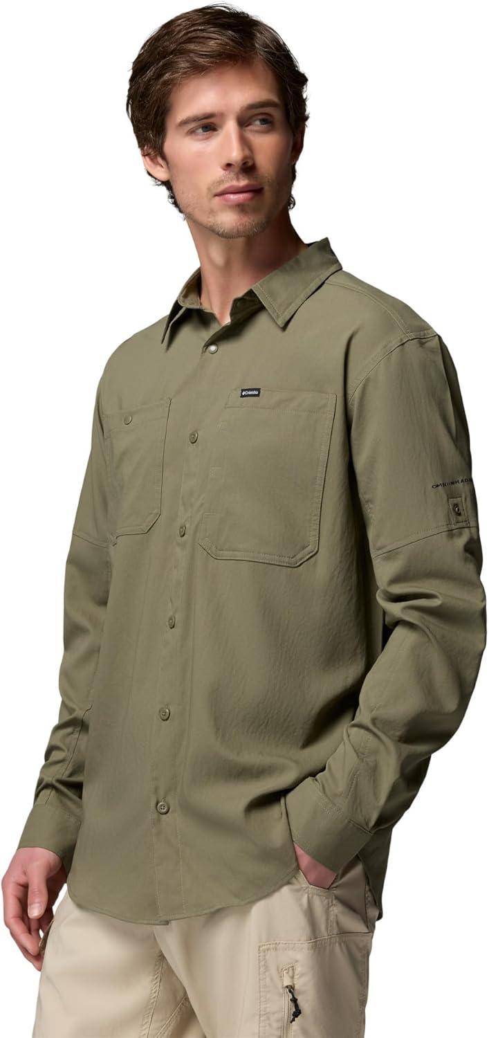 imageColumbia Mens Silver Ridge Utility II Long Sleeve ShirtStone Green