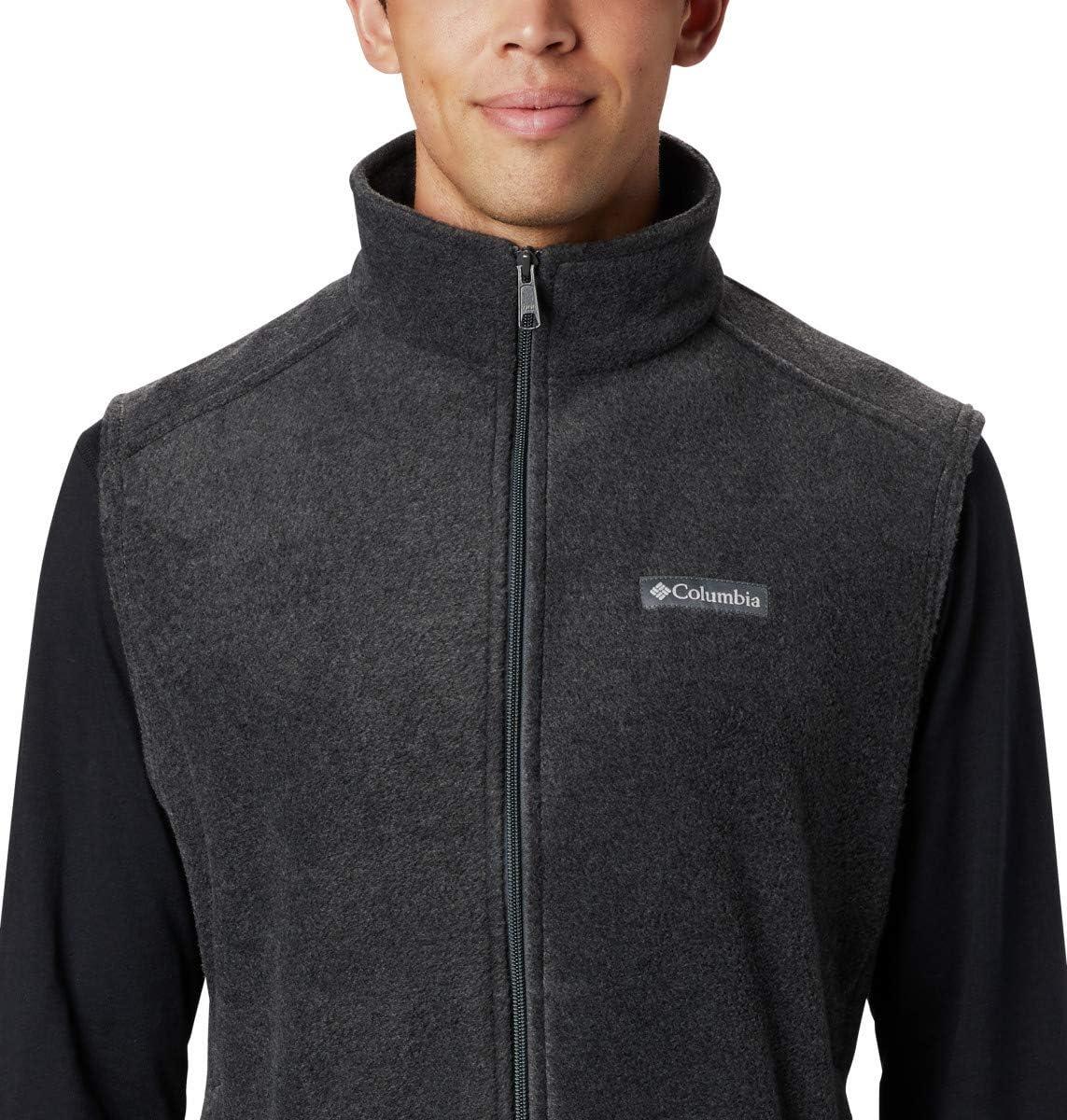 imageColumbia Mens Steens Mountain VestCharcoal Heather
