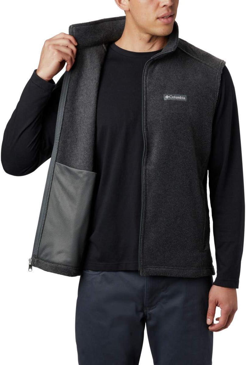 imageColumbia Mens Steens Mountain VestCharcoal Heather