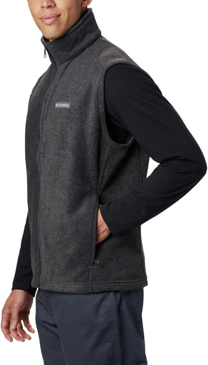 imageColumbia Mens Steens Mountain VestCharcoal Heather