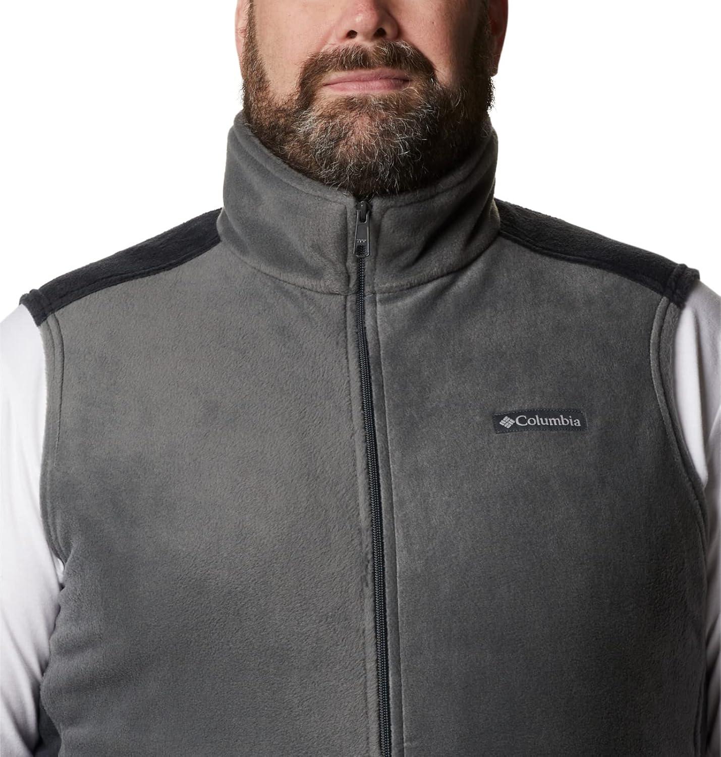 imageColumbia Mens Steens Mountain VestGrillBlack