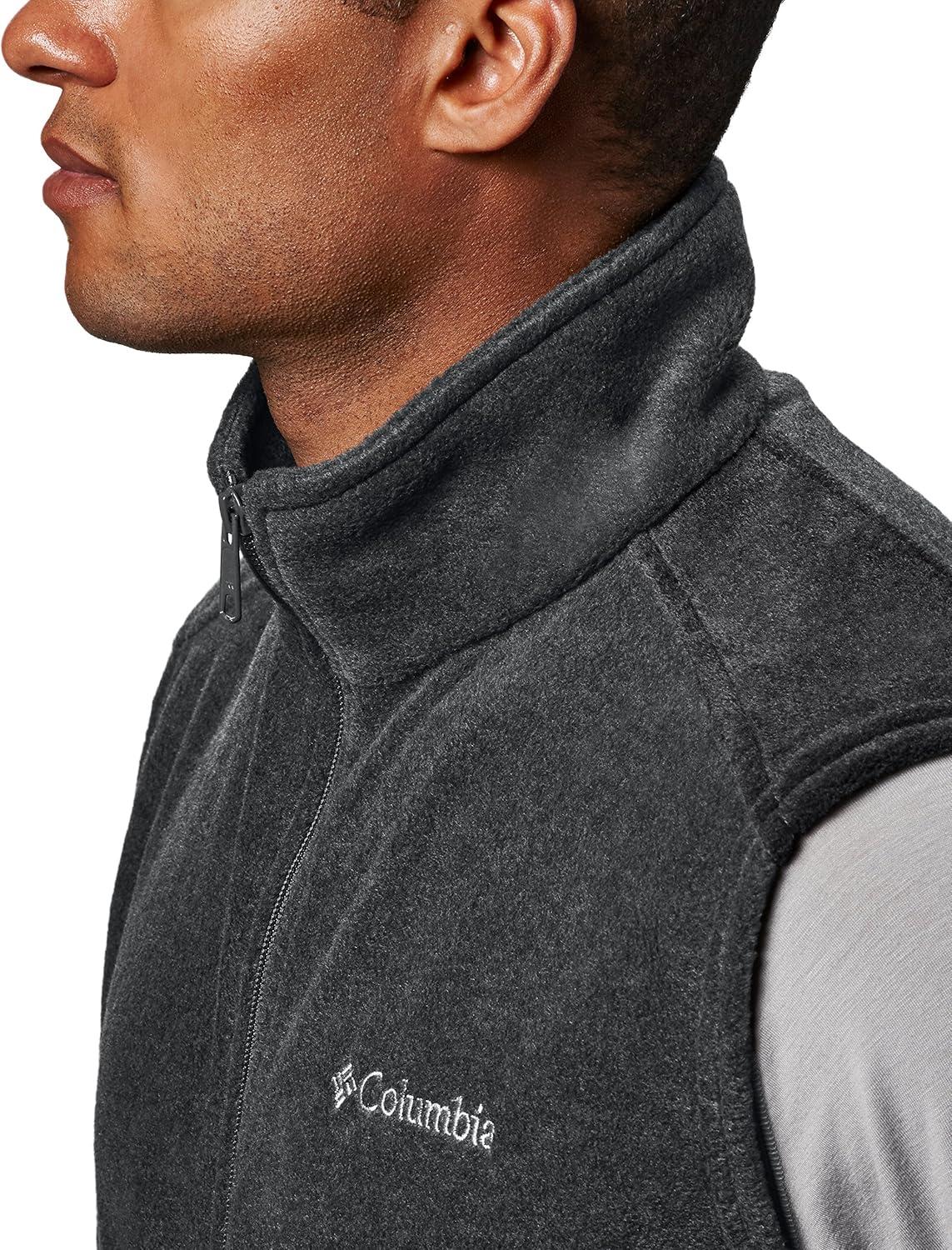 imageColumbia Mens Steens Mountain VestGrillBlack