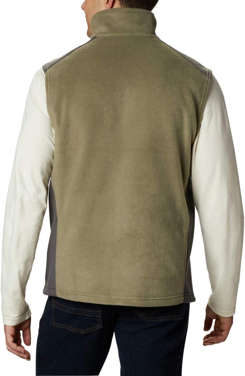 imageColumbia Mens Steens Mountain VestStone GreenShark