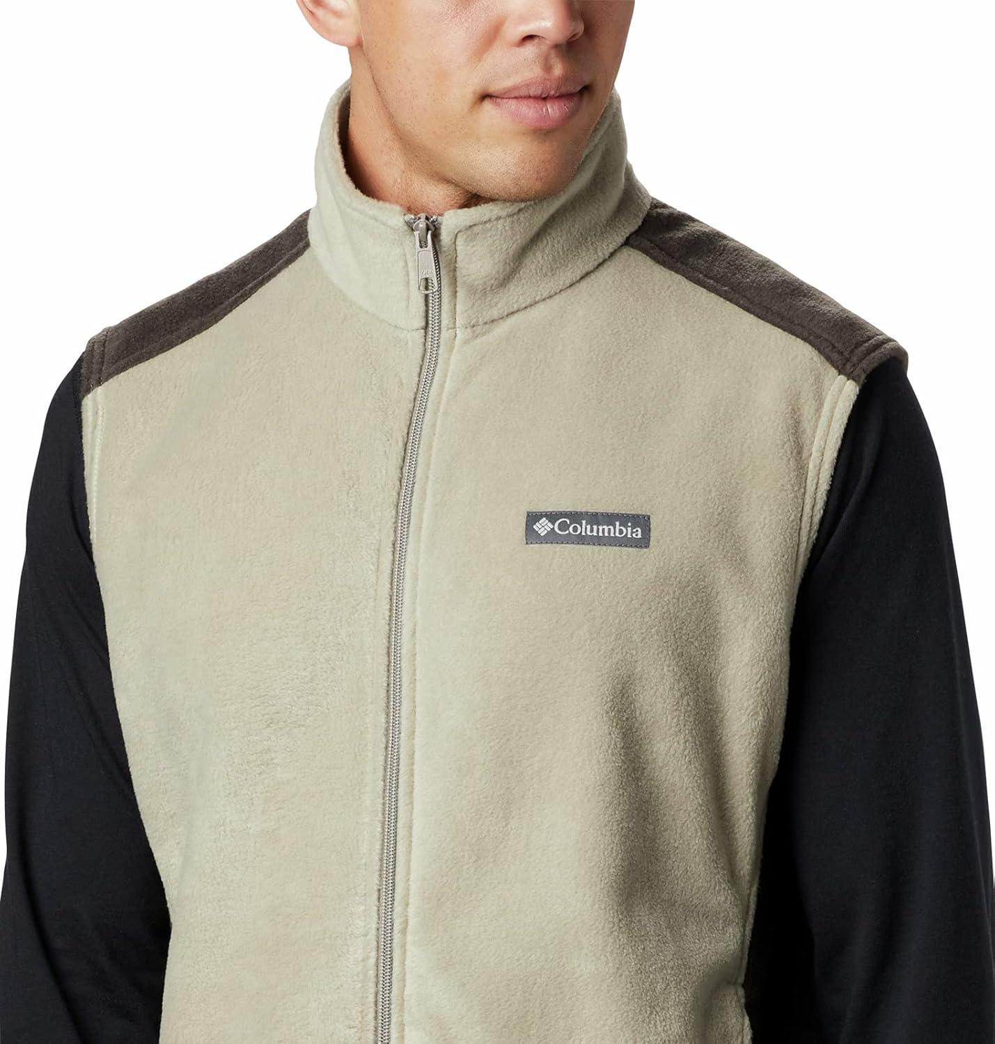 imageColumbia Mens Steens Mountain VestTusk Black