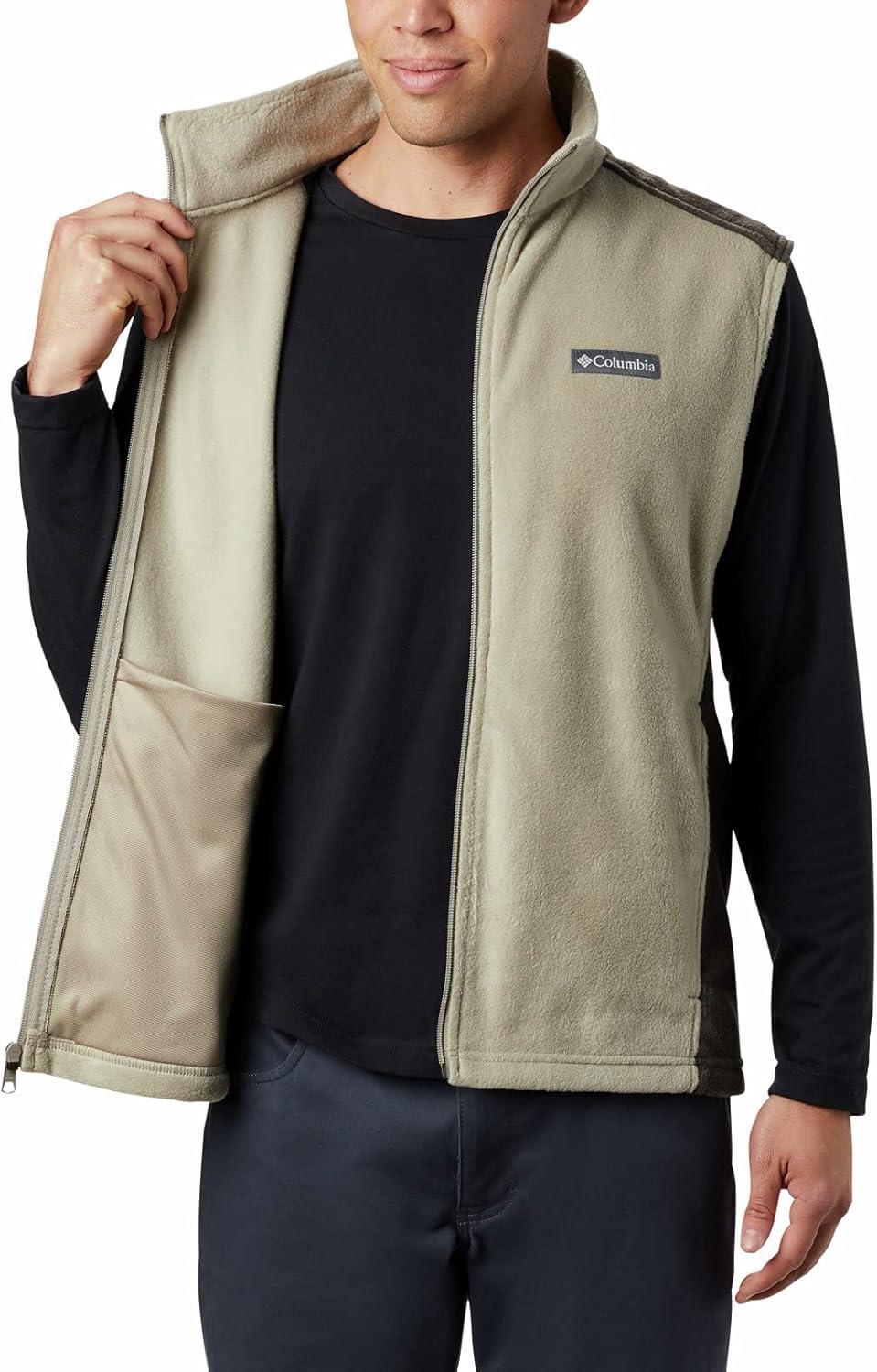 imageColumbia Mens Steens Mountain VestTusk Black