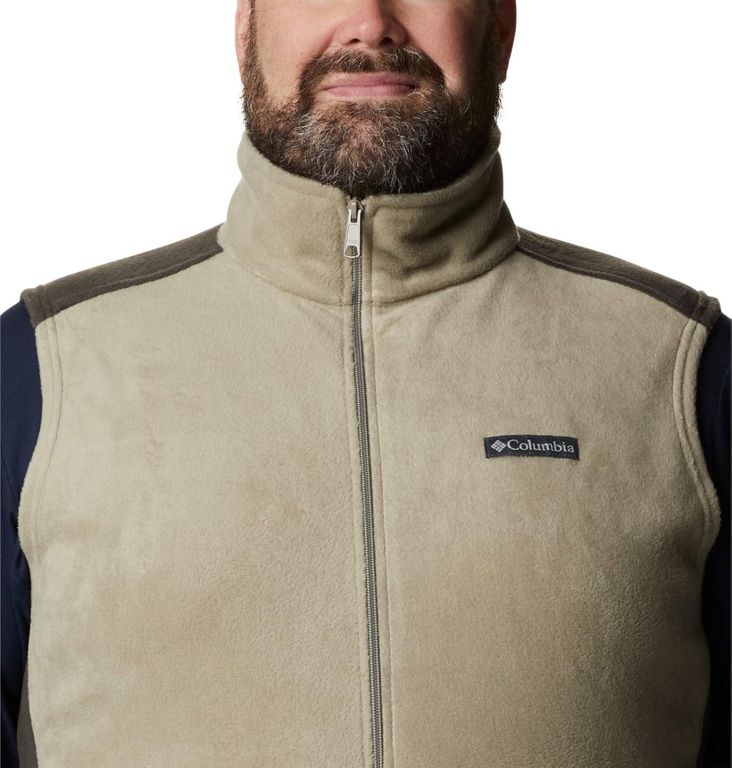 imageColumbia Mens Steens Mountain VestTuskBuffalo