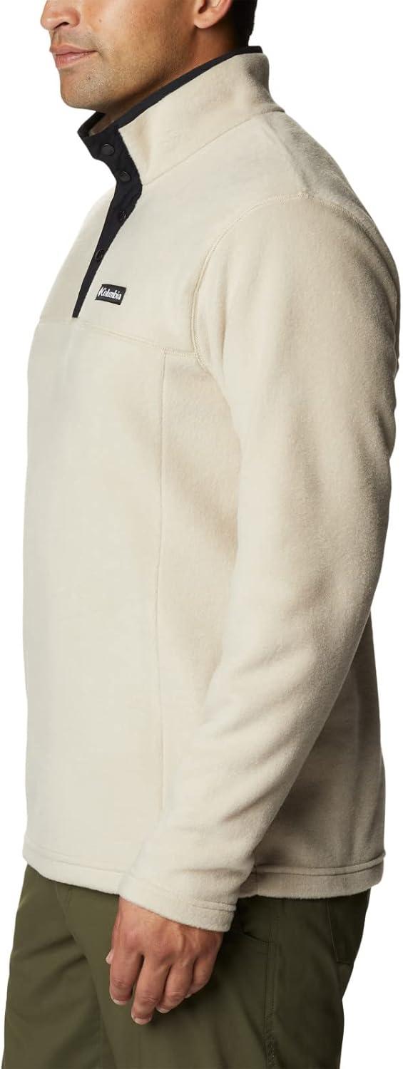 imageColumbia mens Steens Mountain Half SnapAncient Fossil Black