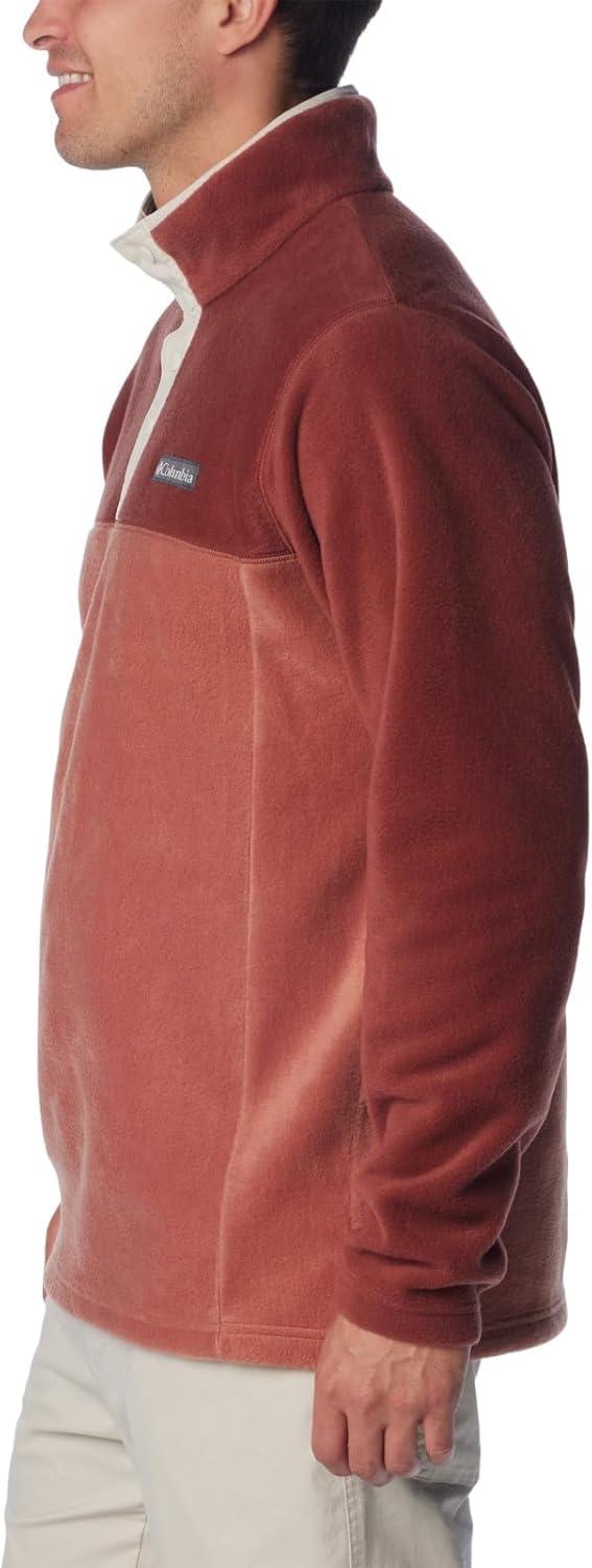 imageColumbia mens Steens Mountain Half SnapAuburnSpiceDark Stone