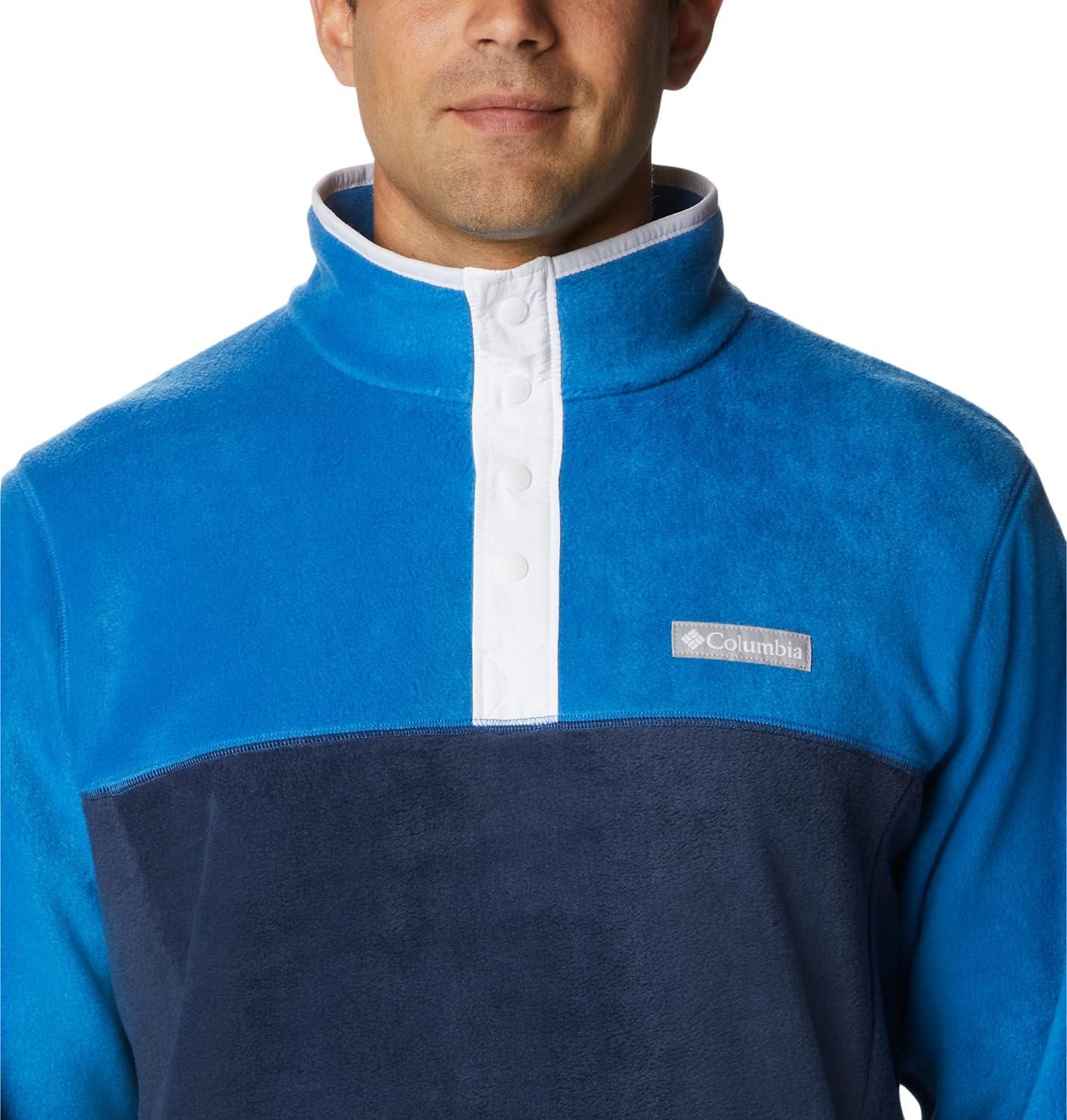 imageColumbia mens Steens Mountain Half SnapBright IndigoCollegiate NavyWhite