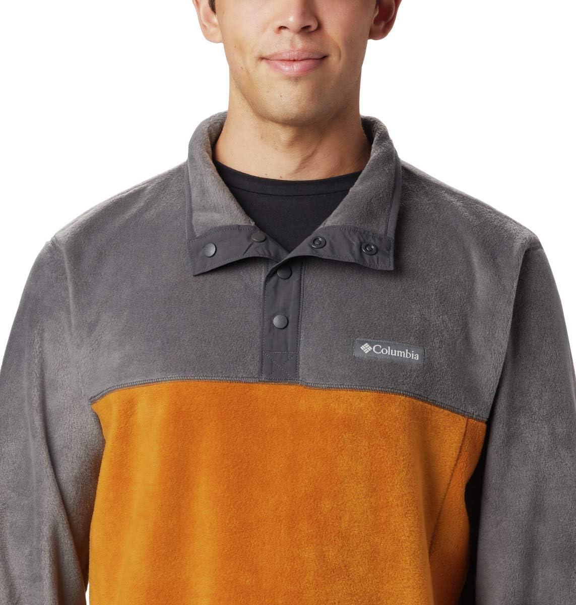 imageColumbia mens Steens Mountain Half SnapBurnished Amber Shark