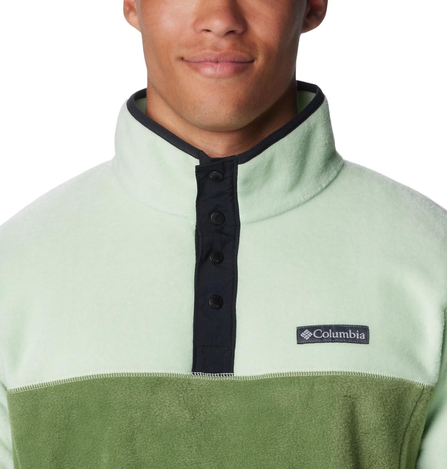 imageColumbia mens Steens Mountain Half SnapCanteenSage LeafBlack