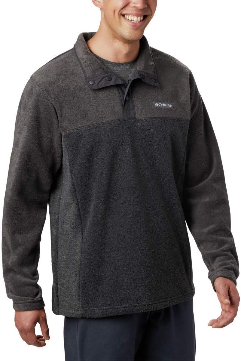 imageColumbia mens Steens Mountain Half SnapCharcoal HeatherShark