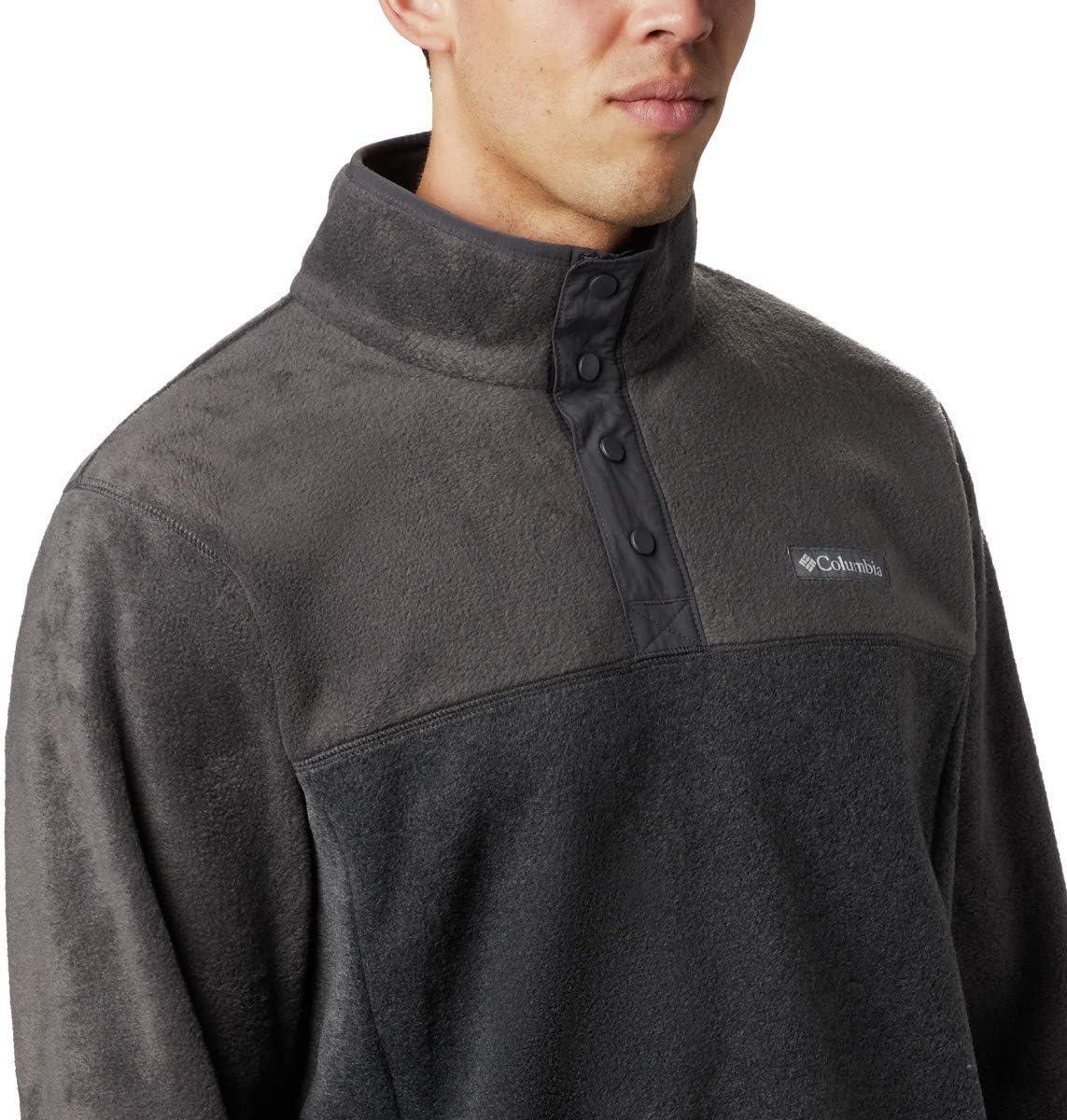 imageColumbia mens Steens Mountain Half SnapCharcoal HeatherShark