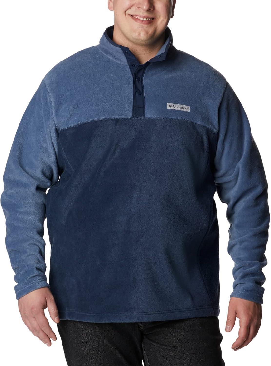 imageColumbia mens Steens Mountain Half SnapCollegiate Navy Dark Mountain