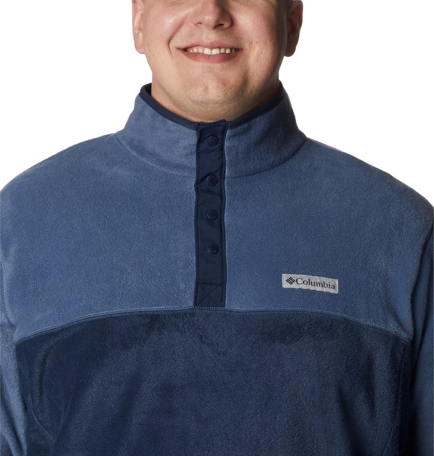 imageColumbia mens Steens Mountain Half SnapCollegiate NavyDark Mountain