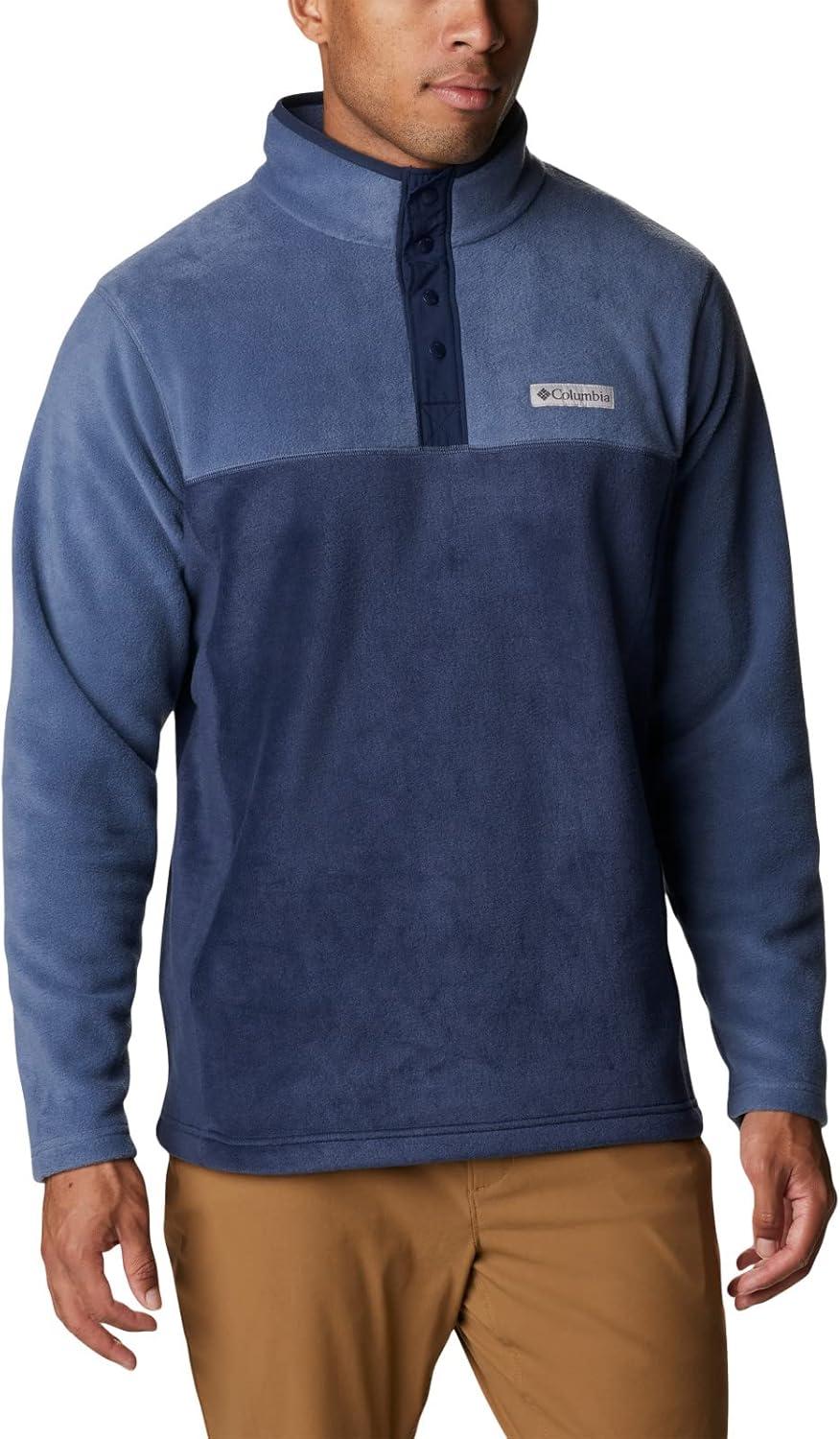 imageColumbia mens Steens Mountain Half SnapCollegiate NavyDark Mountain