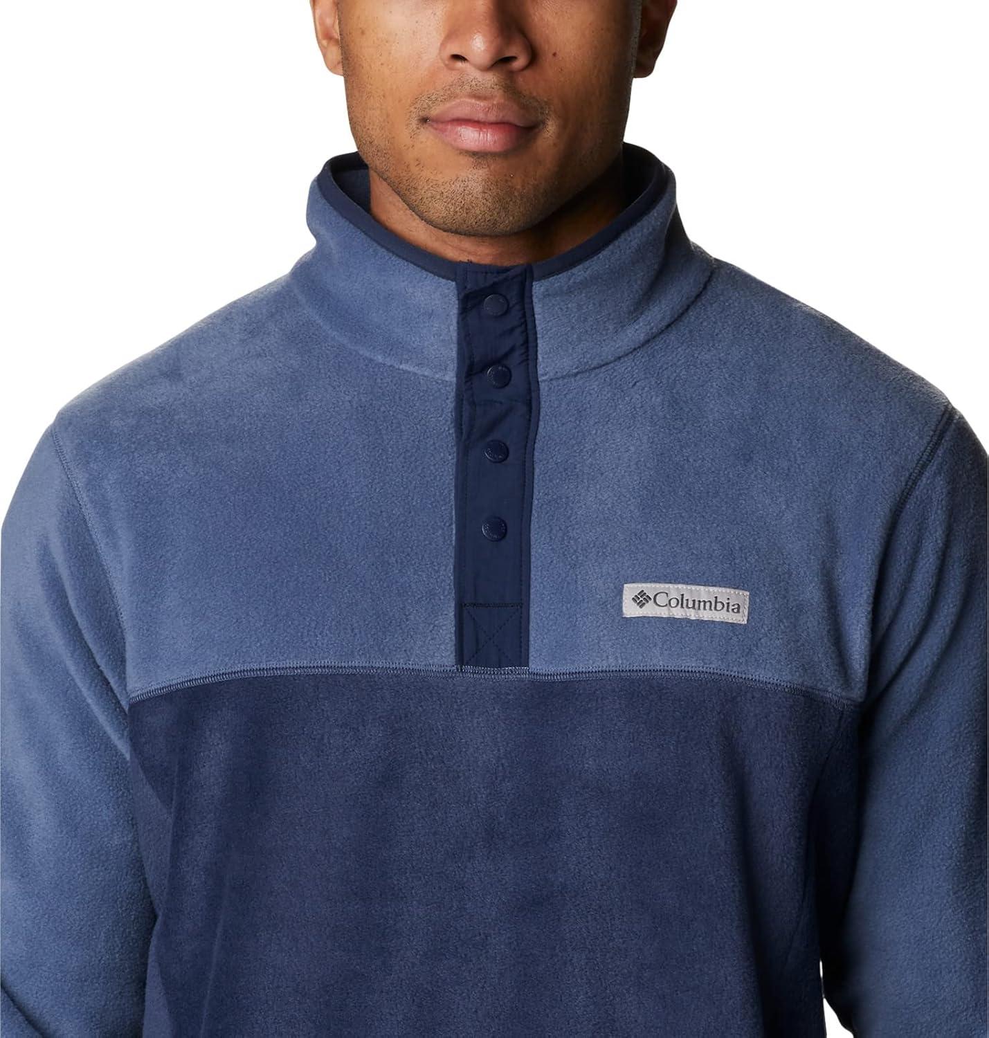 imageColumbia mens Steens Mountain Half SnapCollegiate NavyDark Mountain