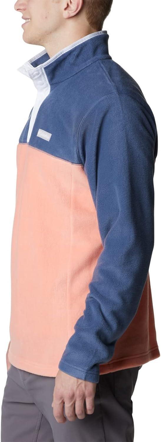 imageColumbia mens Steens Mountain Half SnapCoral ReefDark MountainWhite