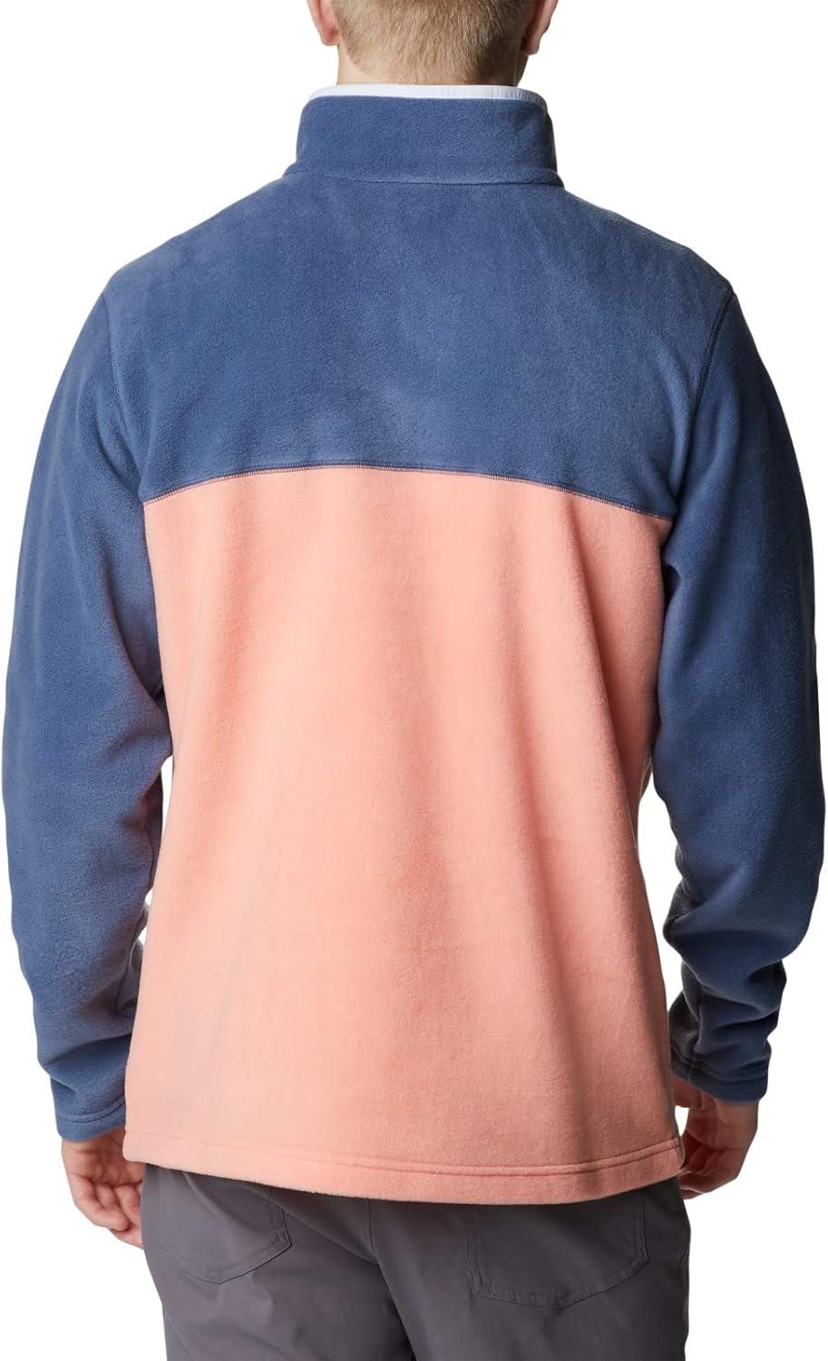 imageColumbia mens Steens Mountain Half SnapCoral ReefDark MountainWhite
