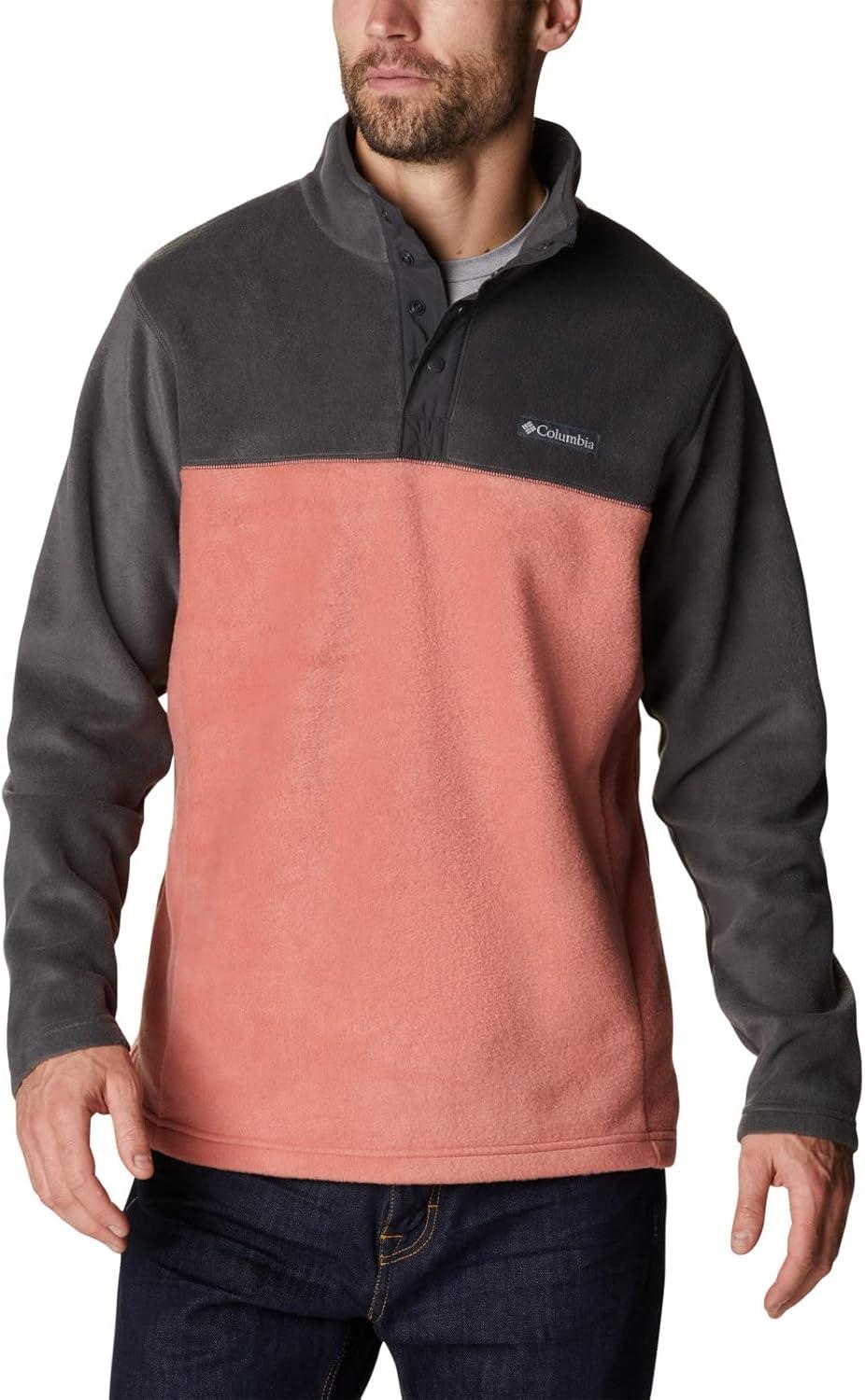 imageColumbia mens Steens Mountain Half SnapDark CoralShark