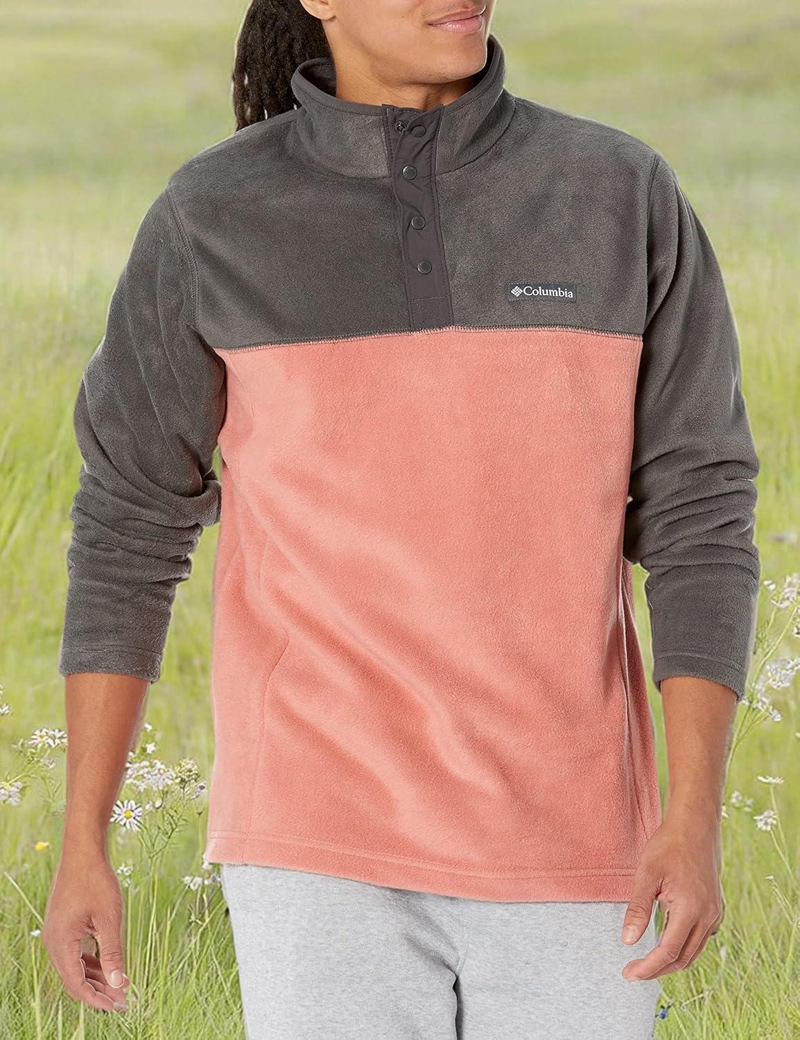 imageColumbia mens Steens Mountain Half SnapDark CoralShark