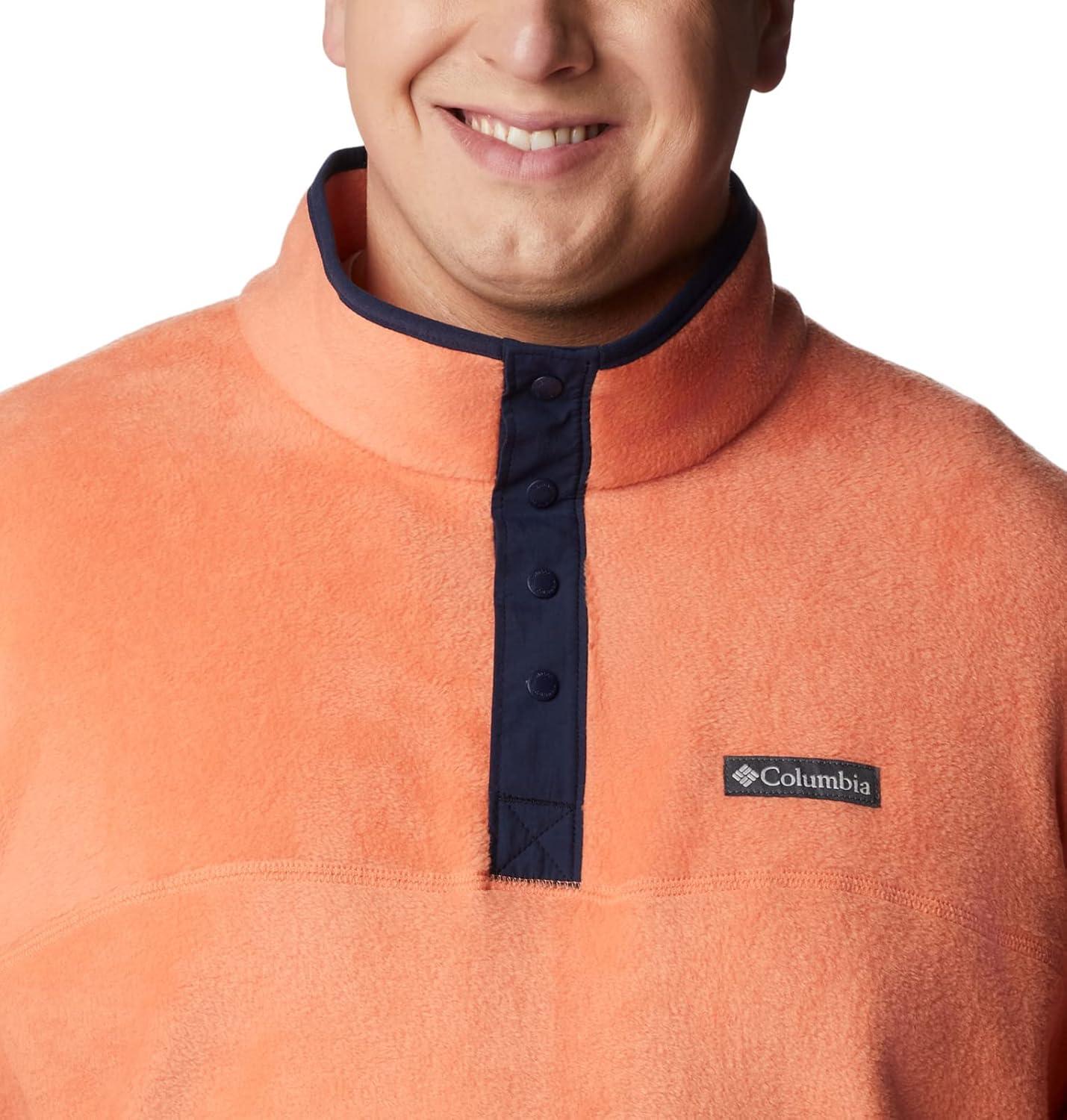 imageColumbia mens Steens Mountain Half SnapDesert OrangeCollegiate Navy