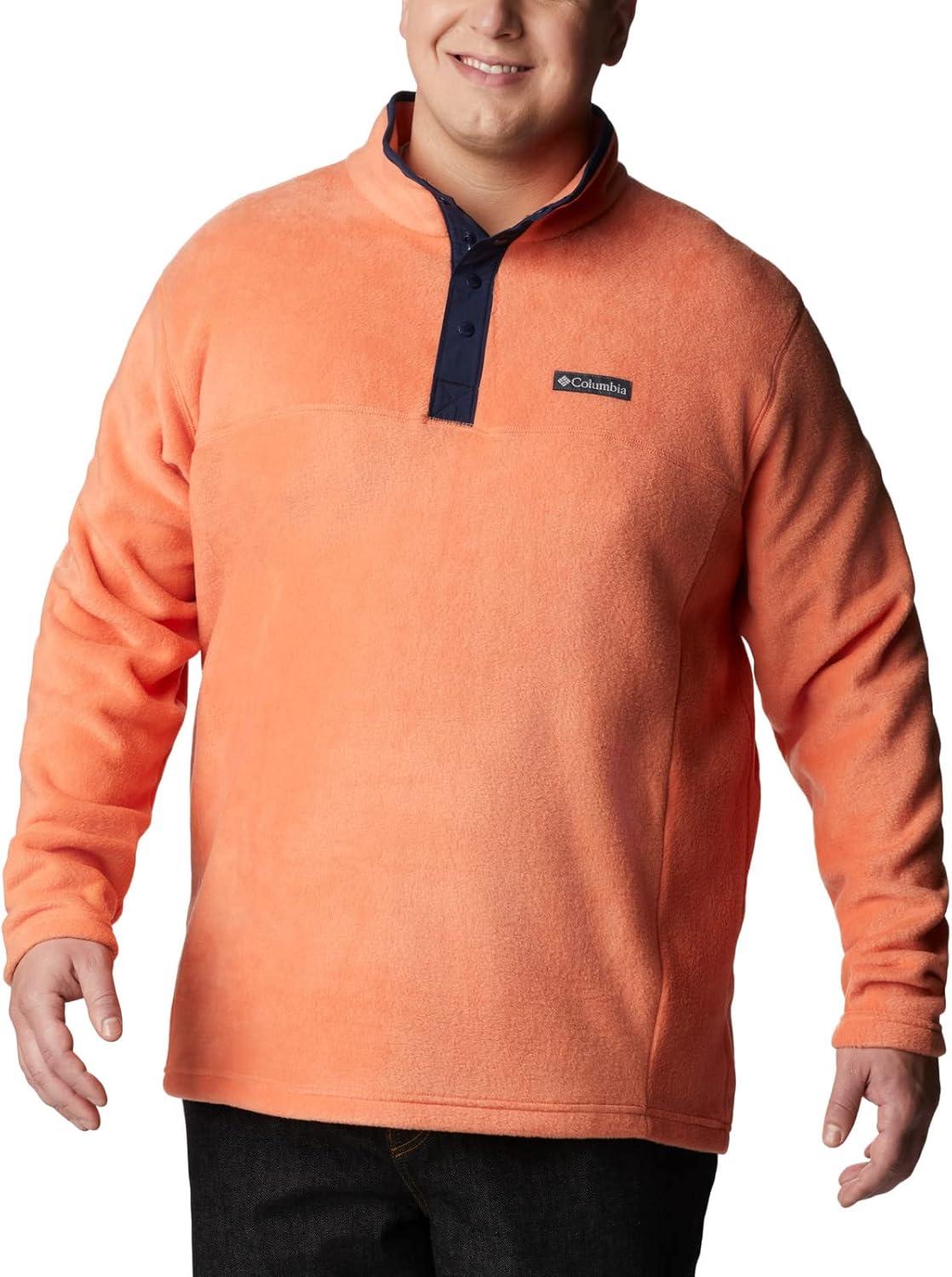 imageColumbia mens Steens Mountain Half SnapDesert OrangeCollegiate Navy