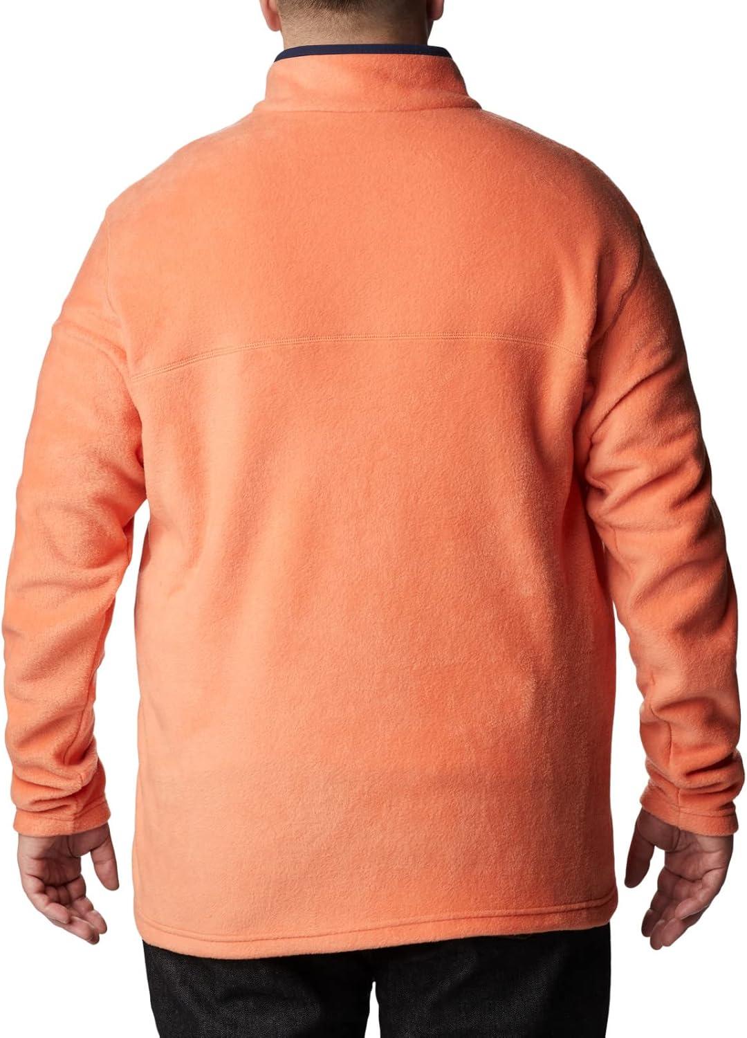 imageColumbia mens Steens Mountain Half SnapDesert OrangeCollegiate Navy