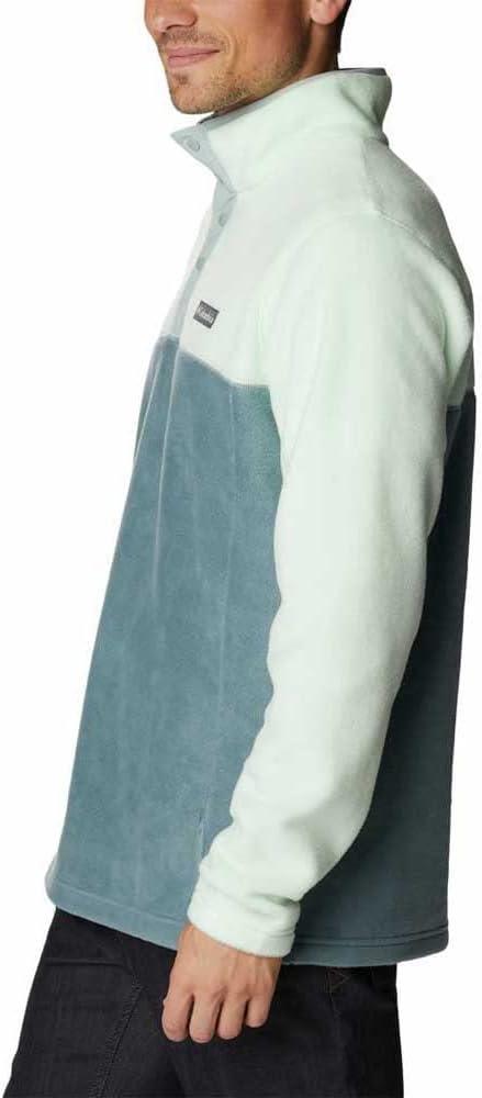 imageColumbia mens Steens Mountain Half SnapIce GreenMetalNiagara