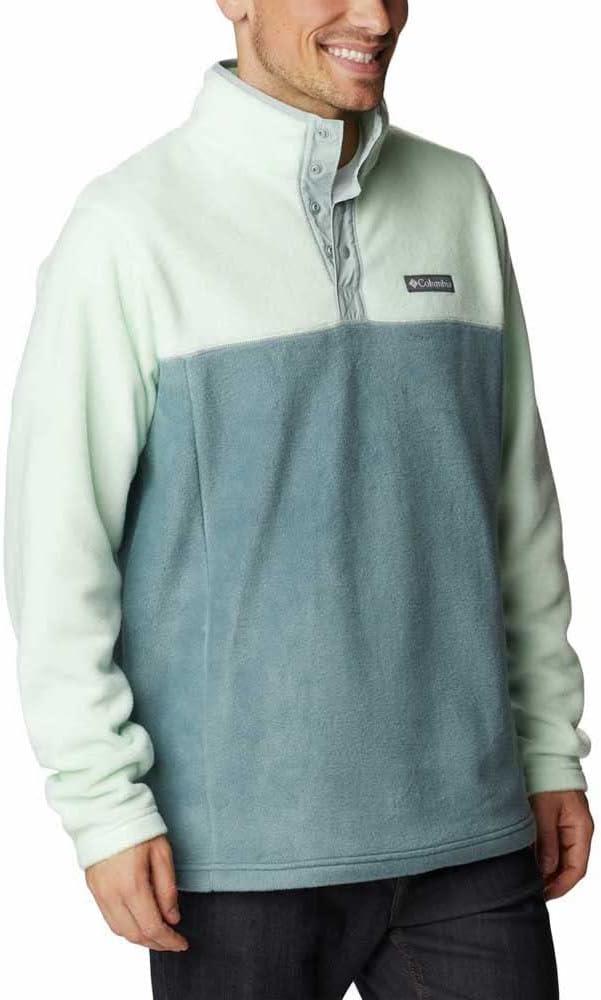 imageColumbia mens Steens Mountain Half SnapIce GreenMetalNiagara