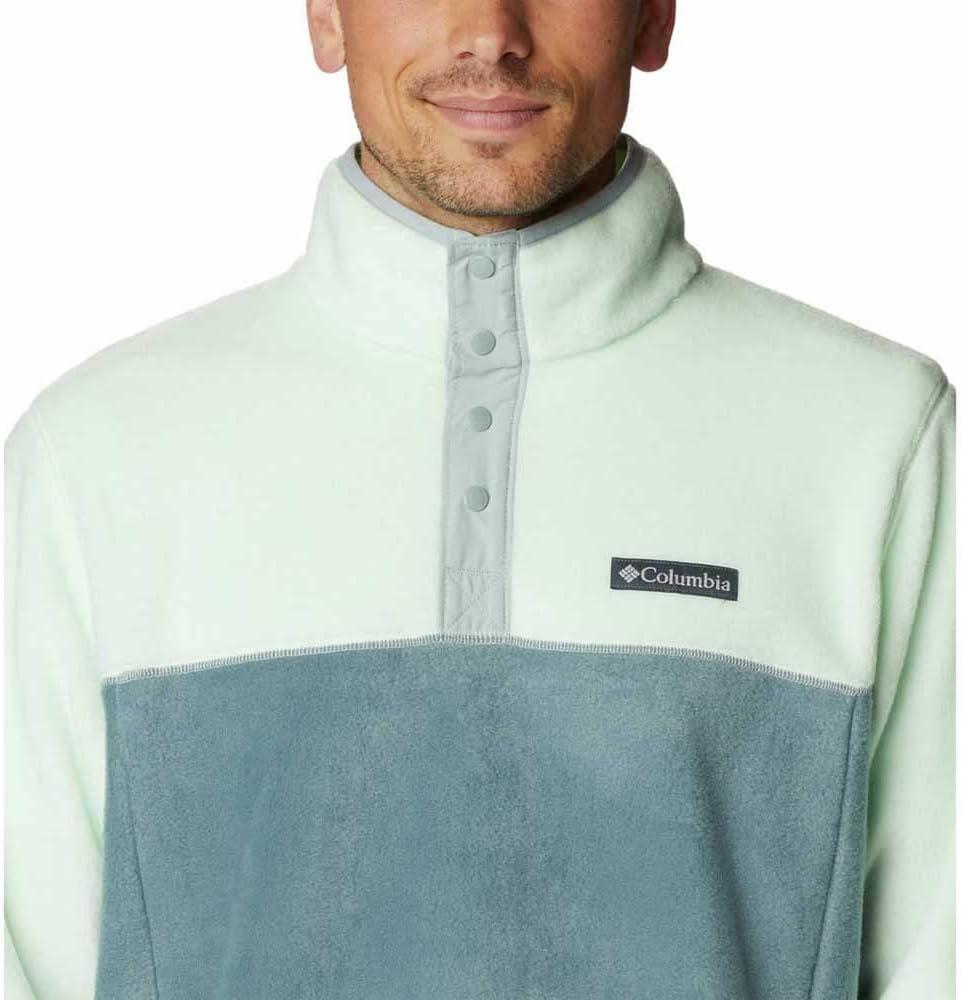 imageColumbia mens Steens Mountain Half SnapIce GreenMetalNiagara
