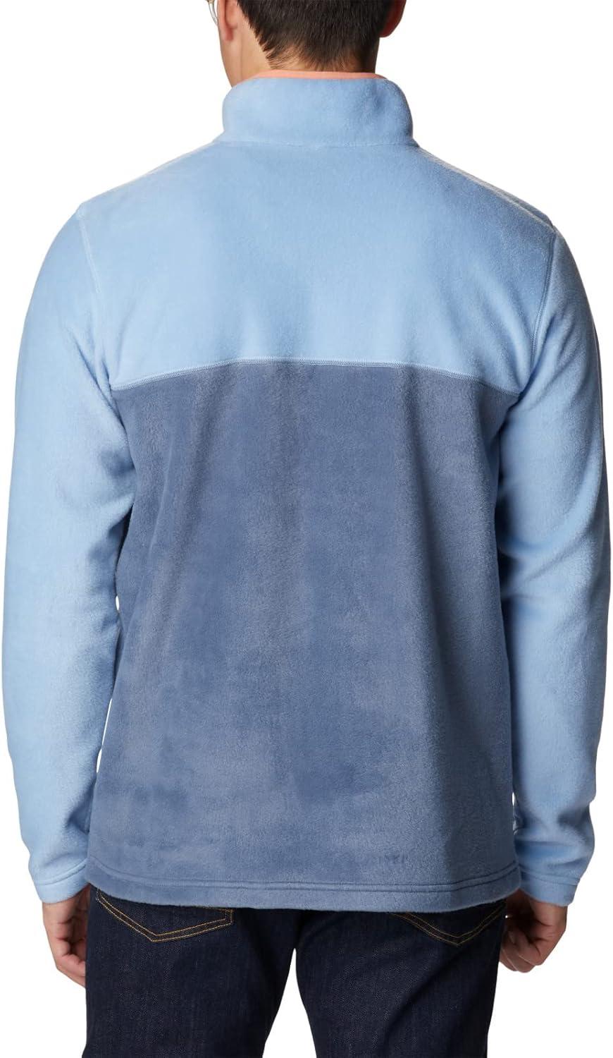 imageColumbia mens Steens Mountain Half SnapJet StreamDark MountainSummer Peach