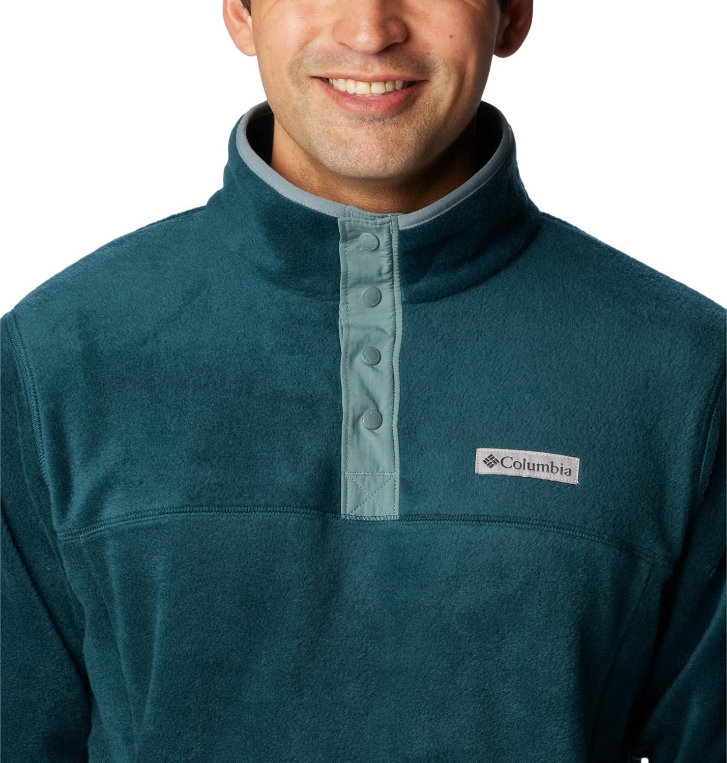 imageColumbia mens Steens Mountain Half SnapNight Wave Metal