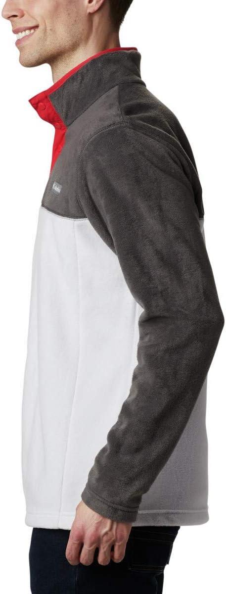 imageColumbia mens Steens Mountain Half SnapNimbus GreySharkMountain Red