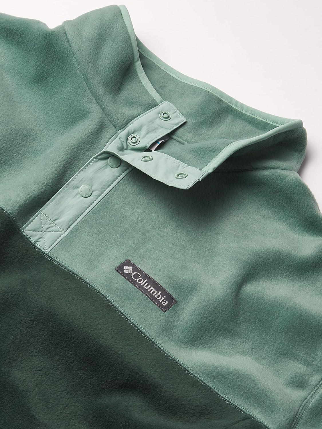 imageColumbia mens Steens Mountain Half SnapSpruceThyme GreenAqua Tone