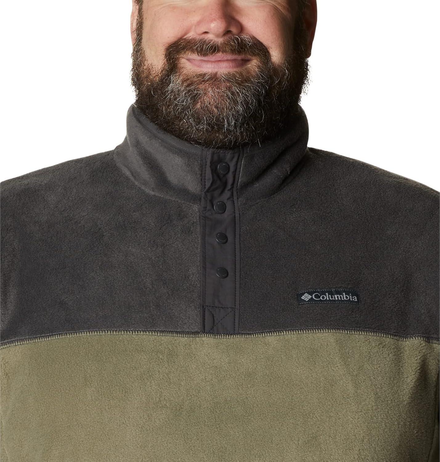 imageColumbia mens Steens Mountain Half SnapStone GreenShark