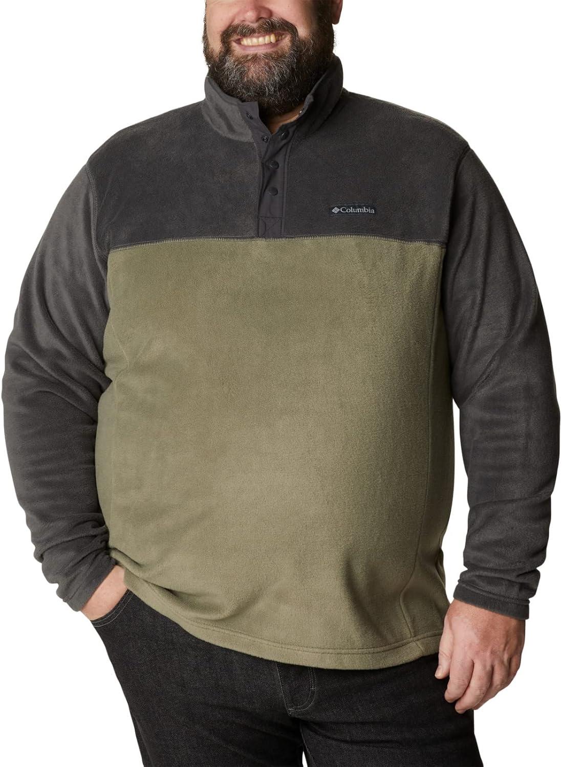 imageColumbia mens Steens Mountain Half SnapStone GreenShark