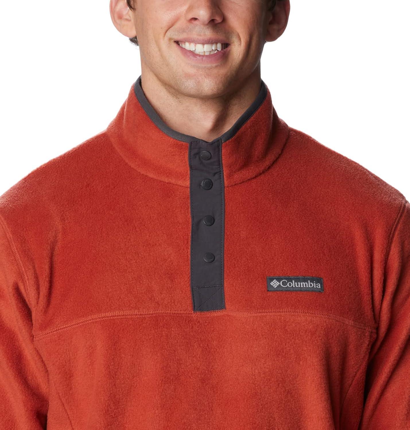 imageColumbia mens Steens Mountain Half SnapWarp Red Shark