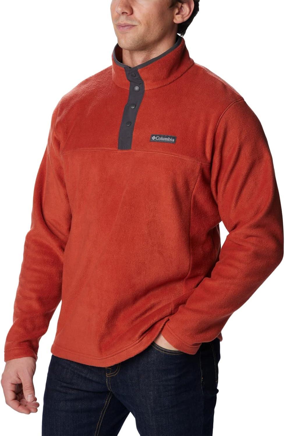 imageColumbia mens Steens Mountain Half SnapWarp Red Shark