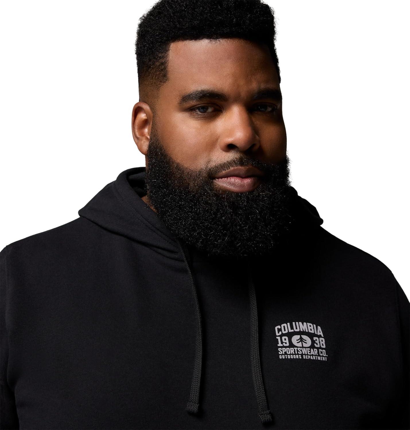 imageColumbia mens Trek HoodieBlackOutdoor Arch