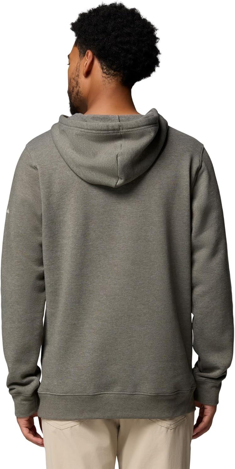 imageColumbia mens Trek HoodieCharcoal HeatherColumbia Badge Label