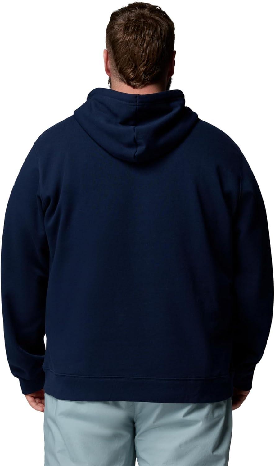 imageColumbia mens Trek HoodieCollegiate NavyLinework C Badge